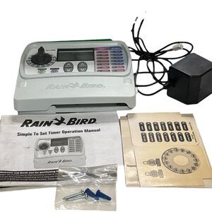 Rain Bird SST-900i 9-Zone Simple-To-Set Indoor Sprinkler/Irrigation System Timer